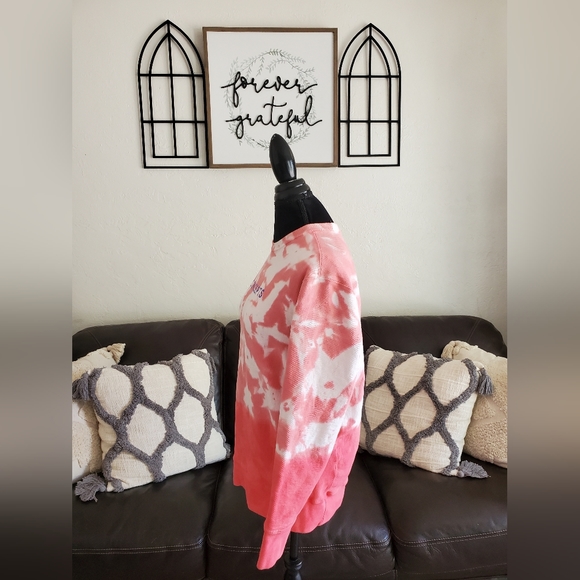 Concepts Tie Dye Long Sleeve Sweatshirt Women’s Size M Classic Boho Chic Retro - Picture 6 of 13